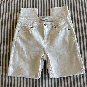 Pistola Womens Jeans Oslo White Jennifer Skinny High Rise Stretch Denim Size 28
